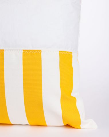 Cushion 20x20 in · Dolce Vita Yellow Stripes
