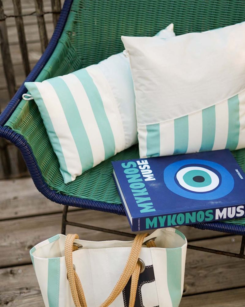 Cushion 20x12 in · Dolce Vita Lagoon Stripes