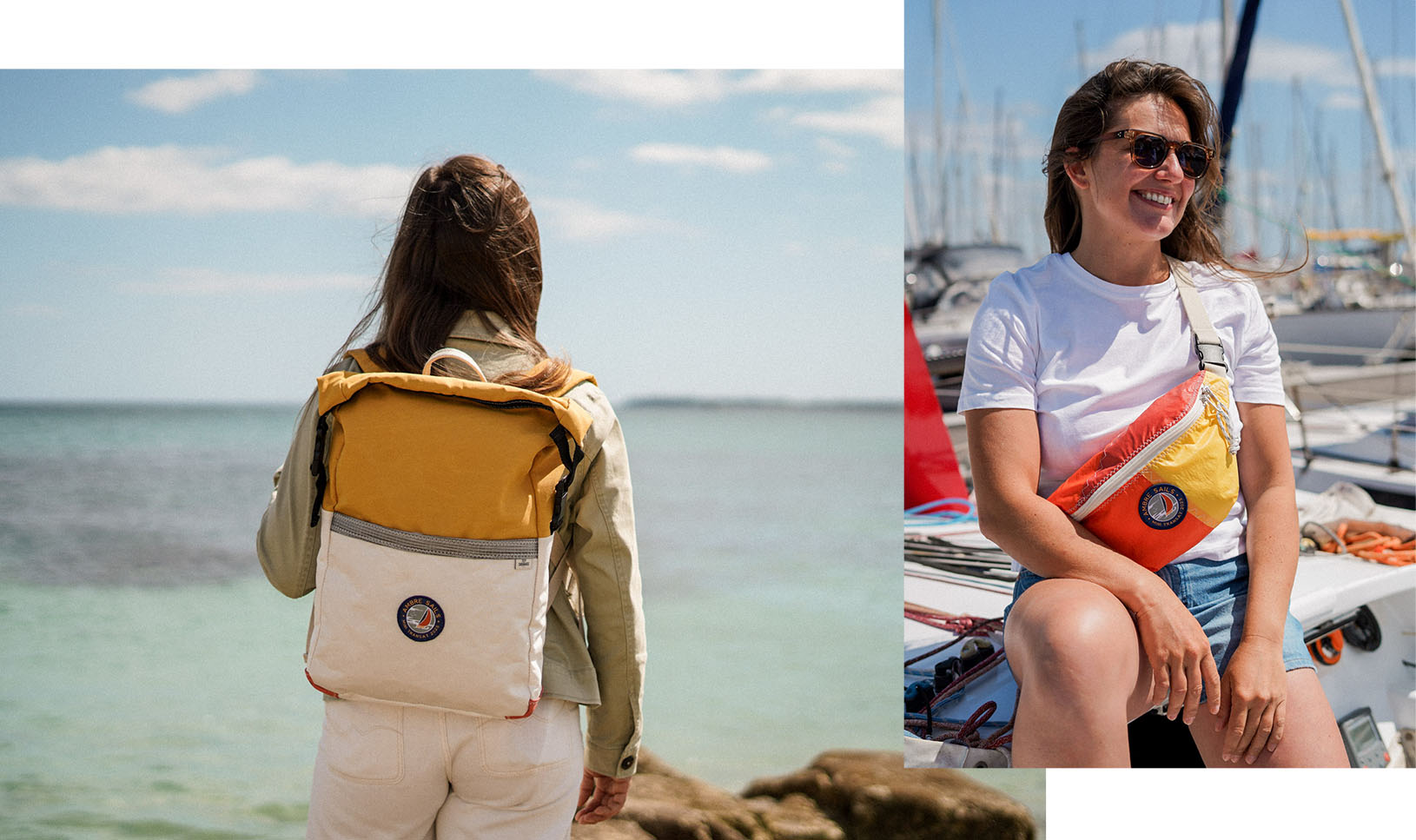 the collection ambre sails and 727 sailbags